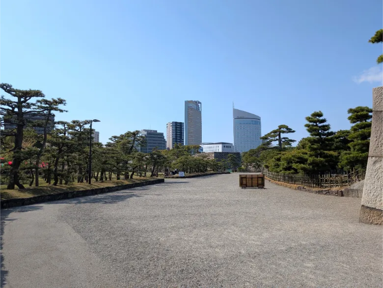 香川県高松市 高松城 桜の馬場