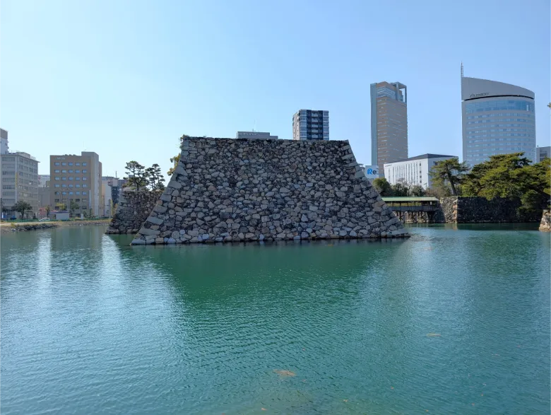 香川県高松市 高松城 天守台