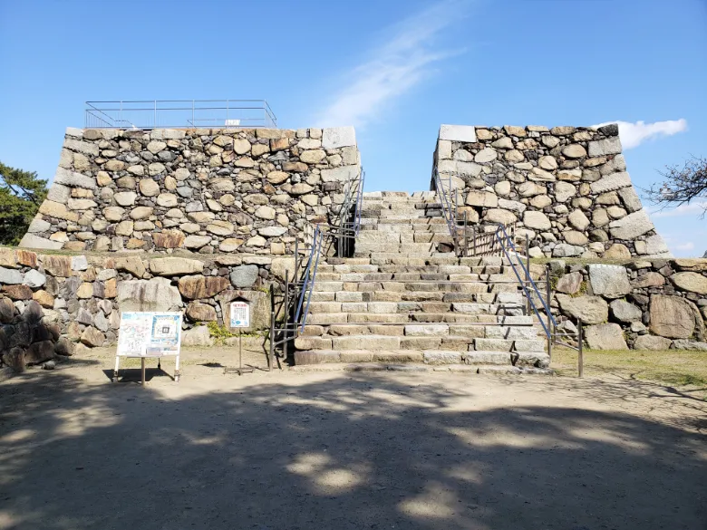 香川県高松市 高松城 天守台