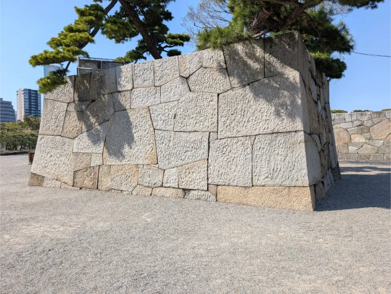 香川県高松市 高松城 石垣