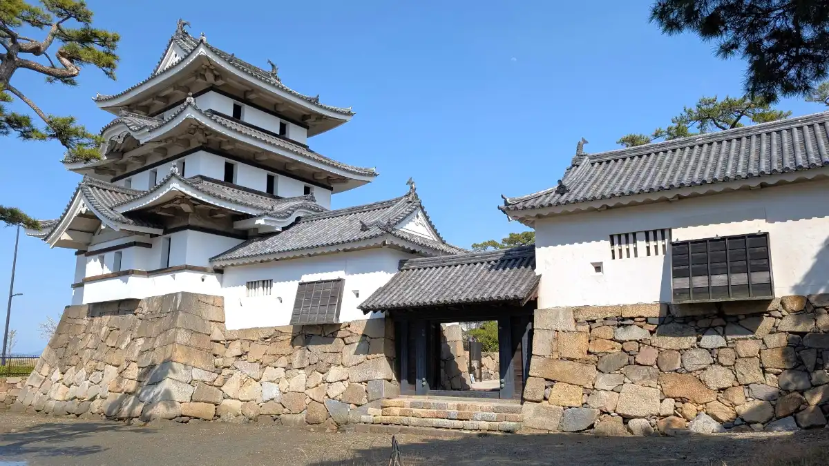 高松城（香川県高松市）】③ 海の玄関口 水手御門と月見櫓│寺社城郭探訪記