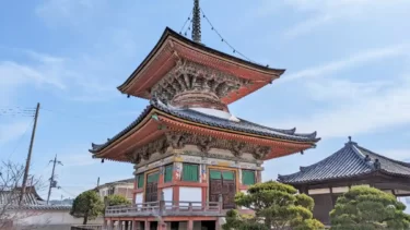 【酒見寺（兵庫県加西市）】カラフルな多宝塔と平安初期作の秘仏十一面観音
