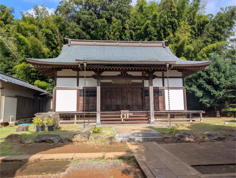 千葉県印西市 結縁寺 本堂