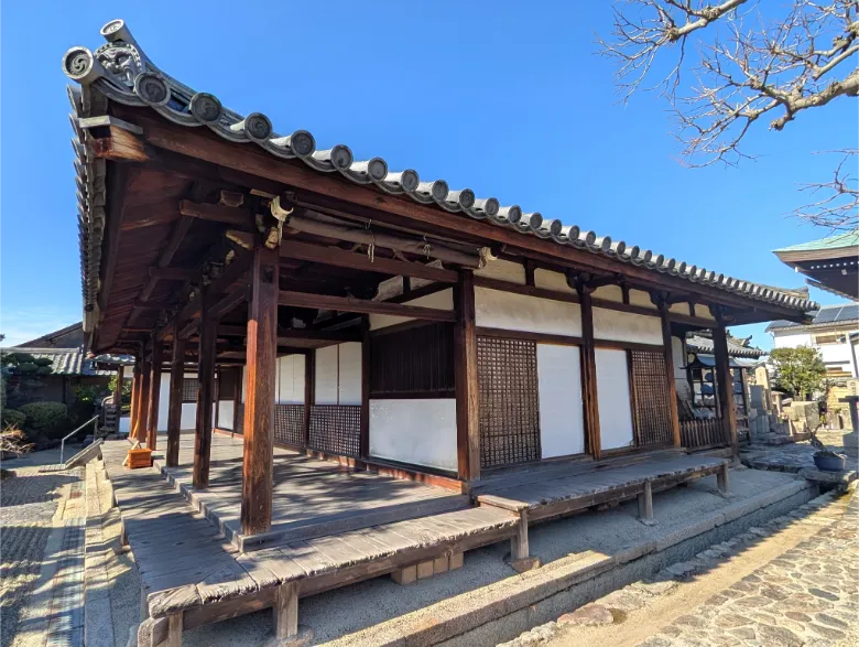 奈良県奈良市 十輪院 本堂