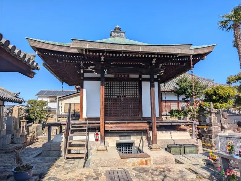 奈良県奈良市 十輪院 御影堂