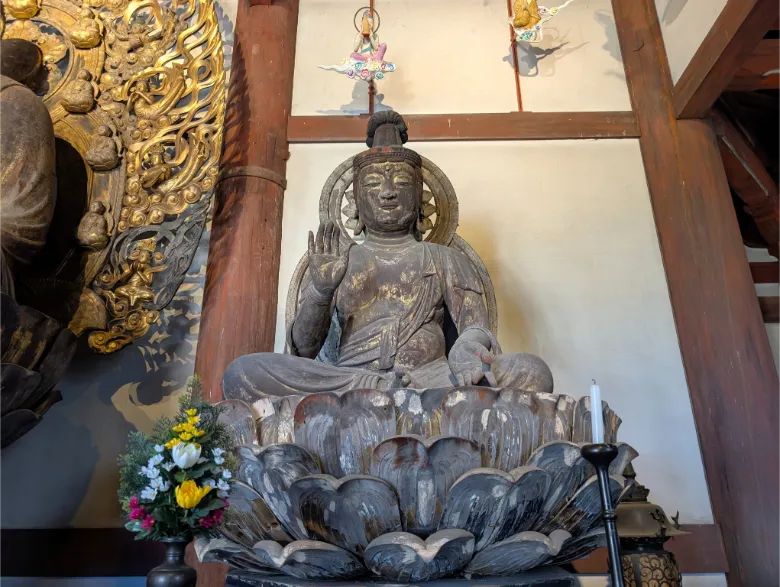 奈良県奈良市 喜光寺 観世音菩薩