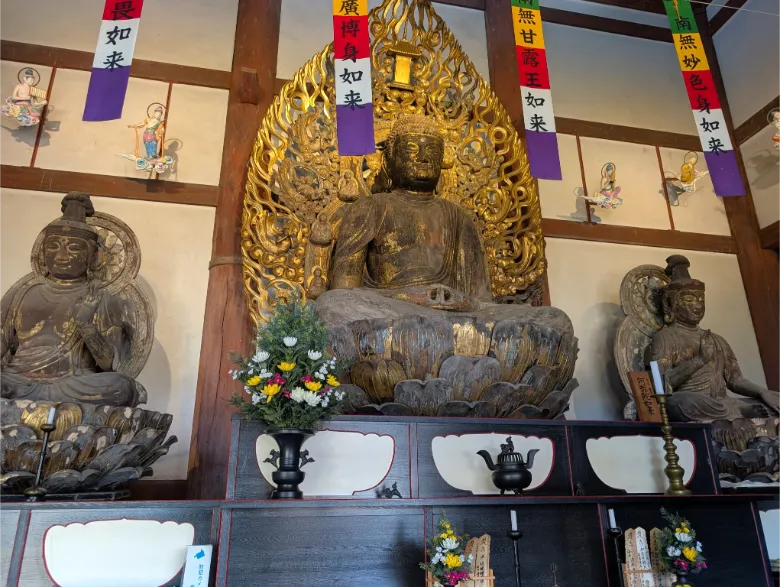 奈良県奈良市 喜光寺 阿弥陀如来