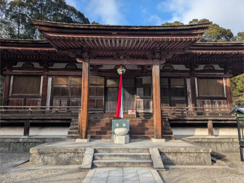奈良県生駒市 長弓寺 本堂