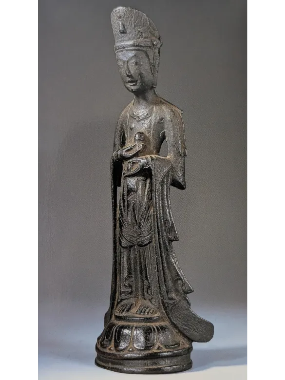 奈良県生駒郡斑鳩町 法起寺 菩薩立像