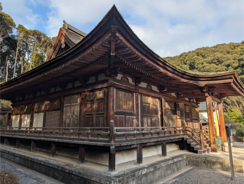 奈良県生駒市 長弓寺 本堂