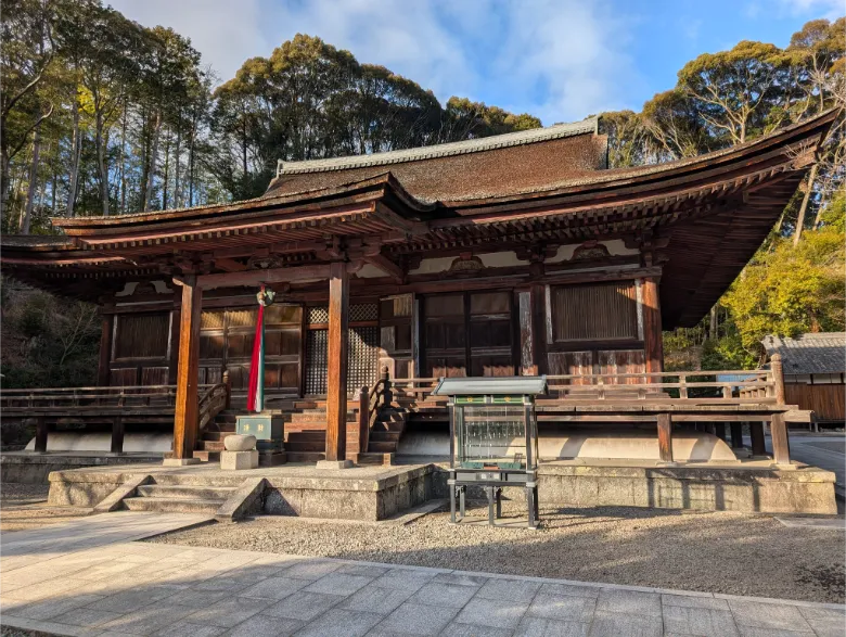 奈良県生駒市 長弓寺 本堂