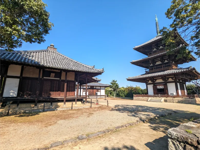 奈良県生駒郡斑鳩町 法起寺