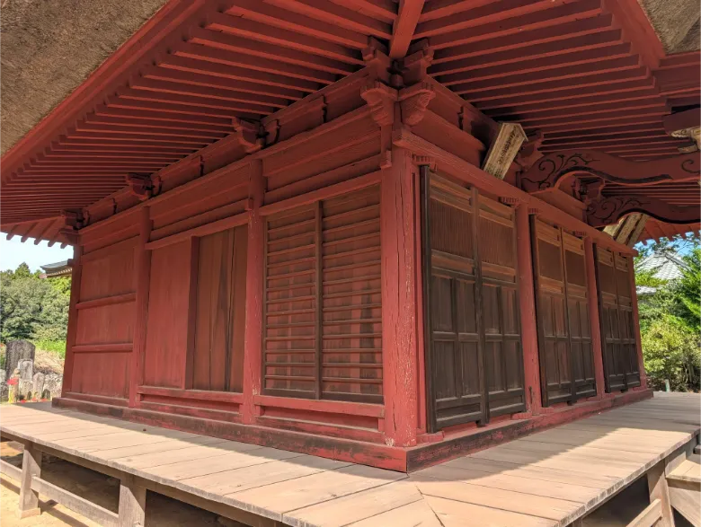 千葉県印西市 栄福寺薬師堂