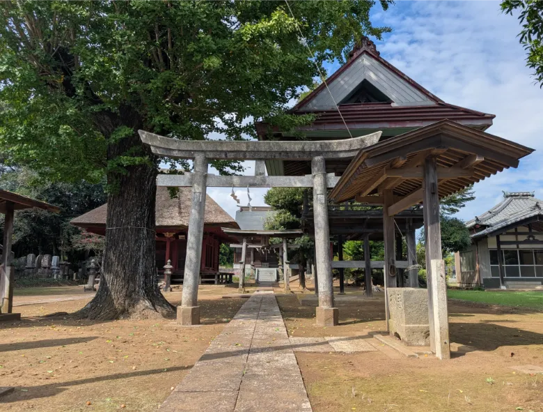 千葉県印西市 栄福寺 熊野神社