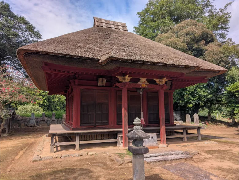千葉県印西市 栄福寺薬師堂