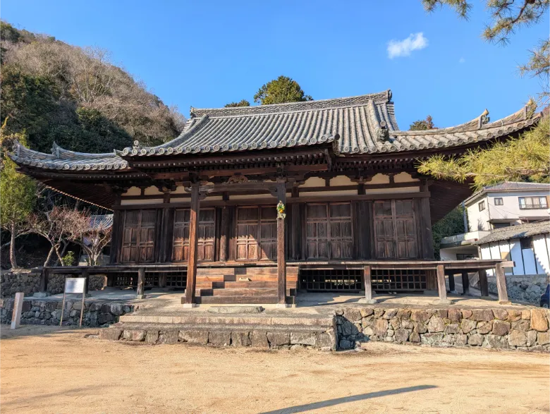 岡山県備前市 真光寺 本堂