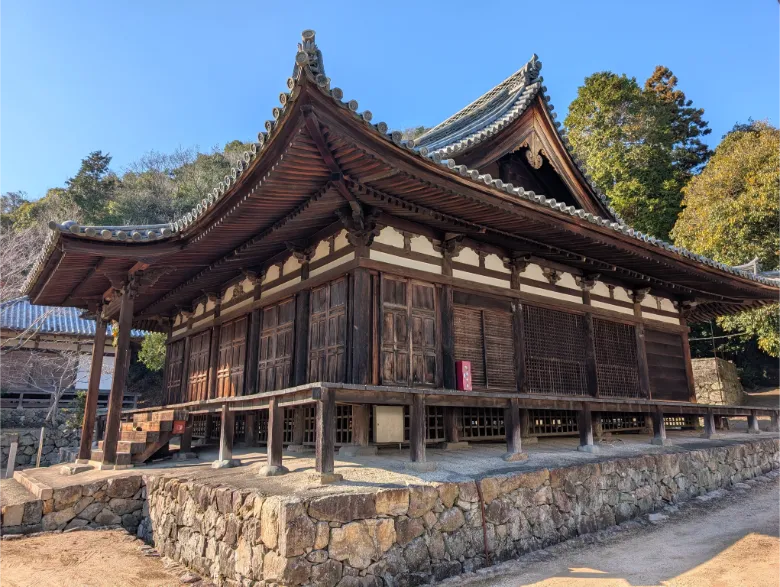 岡山県備前市 真光寺 本堂