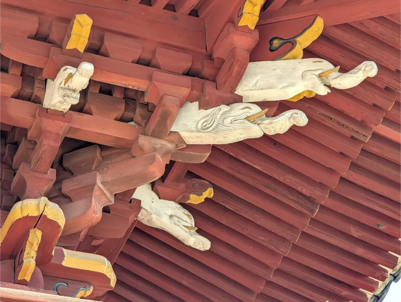 岡山県備前市 真光寺 仁王門