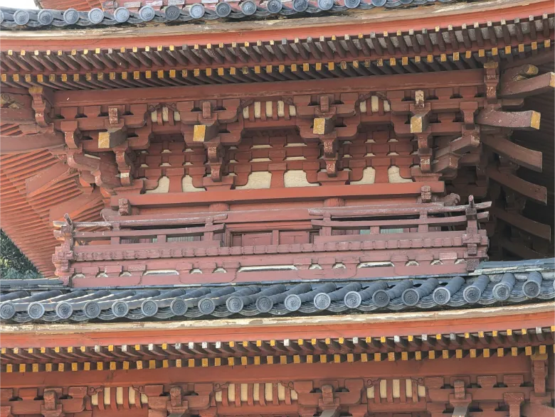 岡山県備前市 真光寺 三重塔