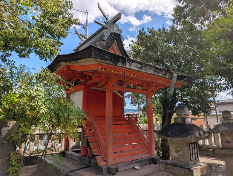 奈良県橿原市 入鹿神社 本殿