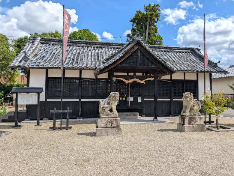 奈良県橿原市 入鹿神社 拝殿
